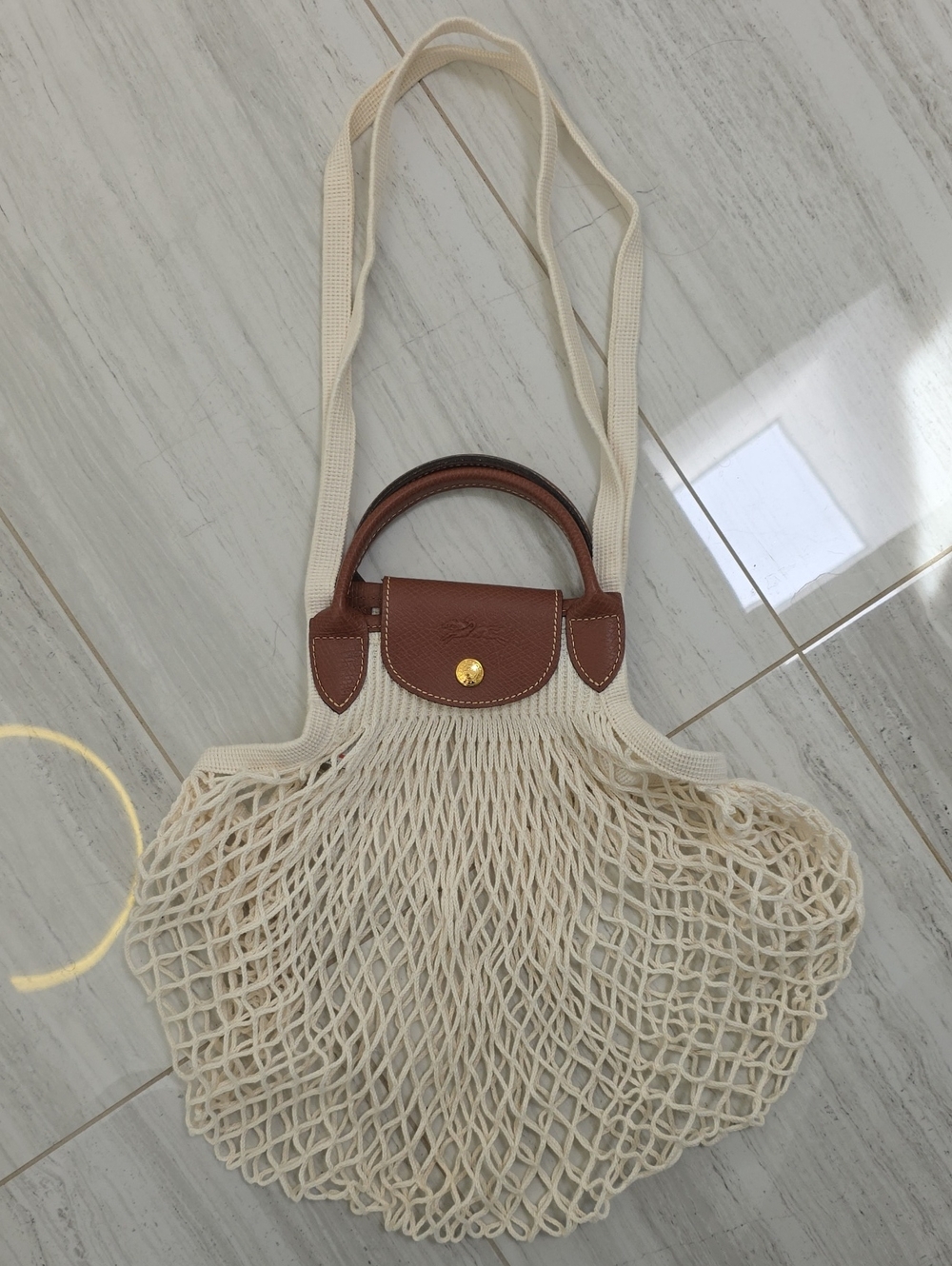 Longchamp Le Pliage Filet L Mesh bag